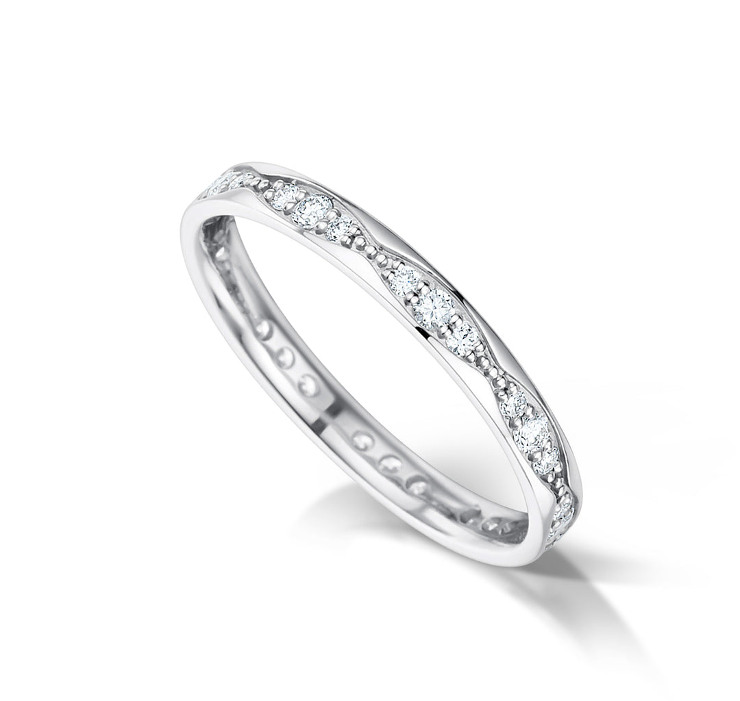 Trilogy Design Diamond Eternity Ring