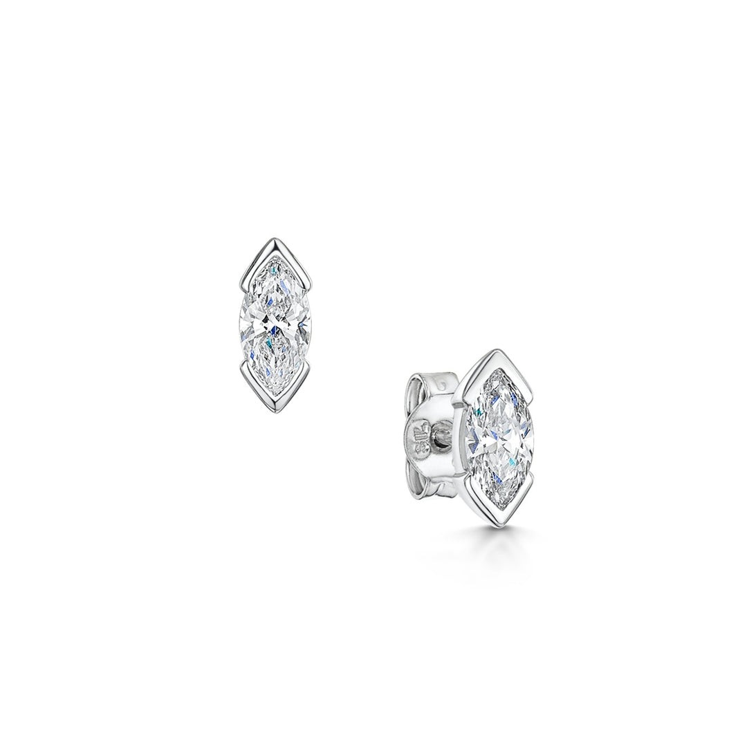 Marquise Diamond Earrings