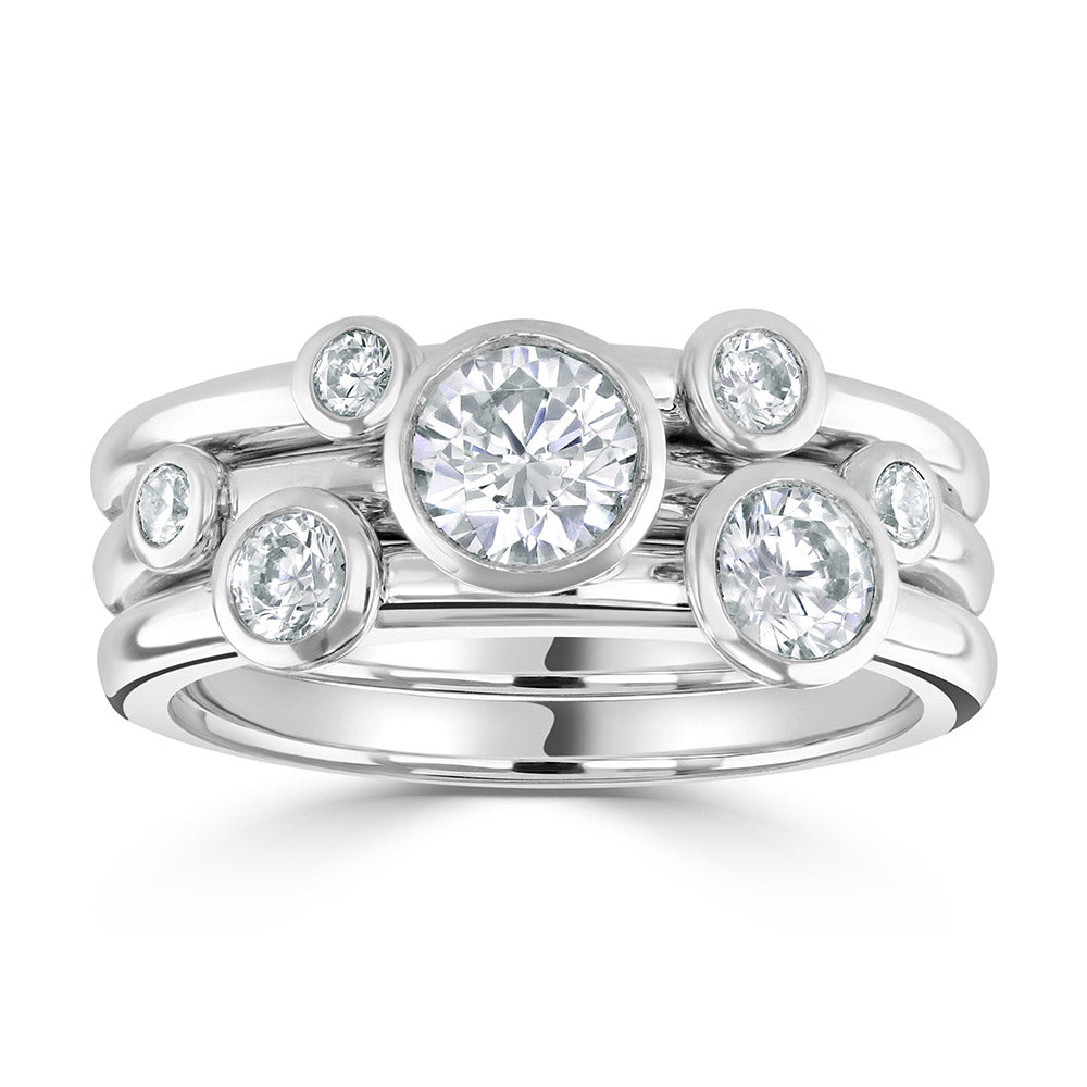 7 Stone Diamond Ring