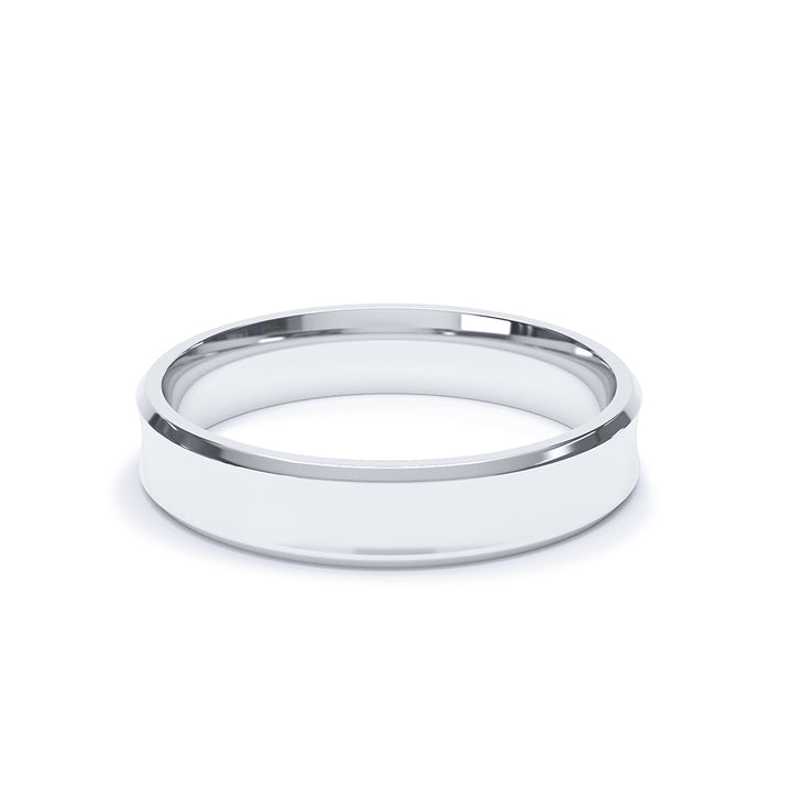 Concave Plain Wedding Ring