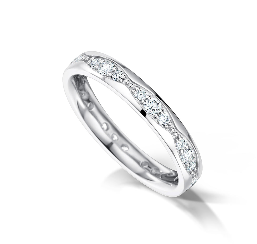 Trilogy Design Diamond Eternity Ring