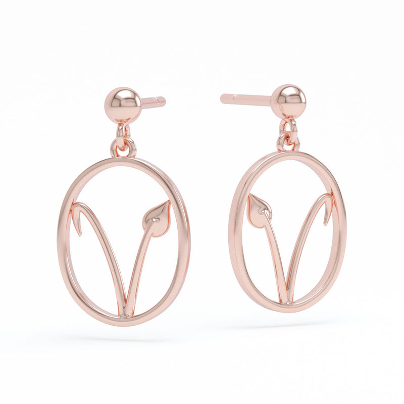 Vegan Drop Earrings