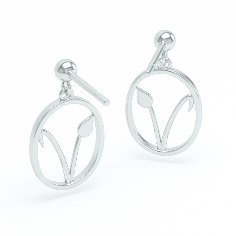 Vegan Drop Earrings