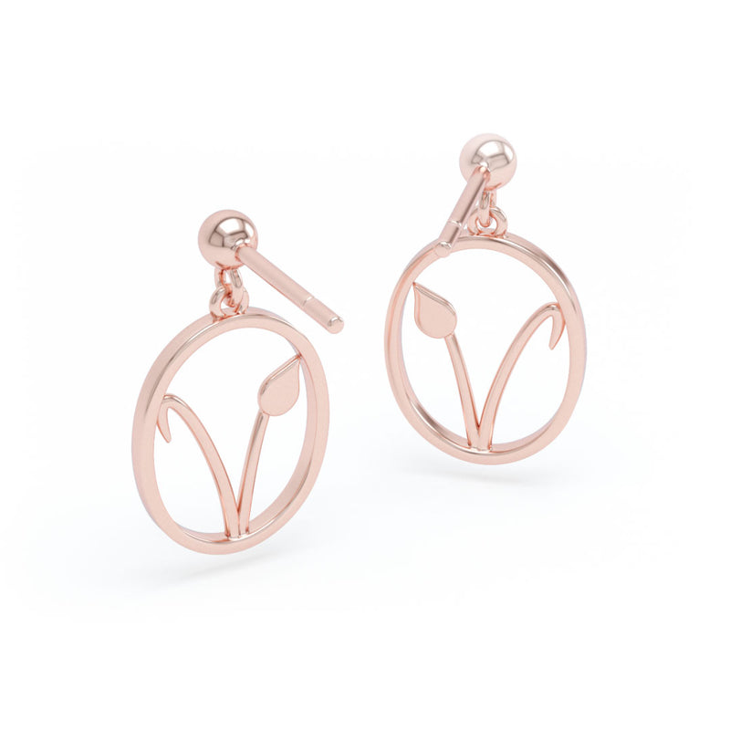 Vegan Drop Earrings