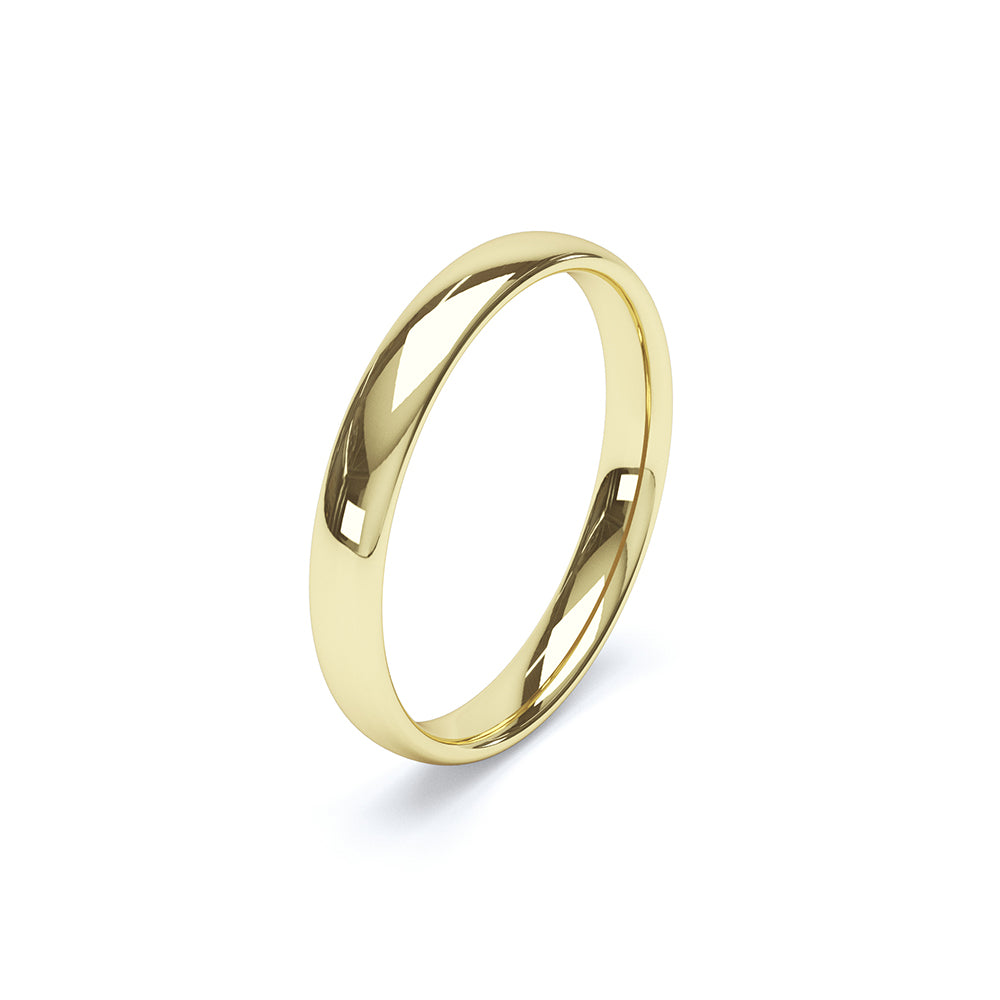 Full Court Plain Wedding Ring