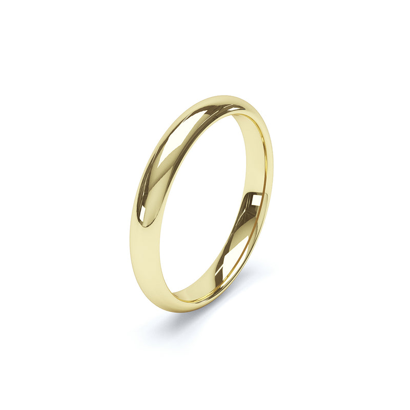 Paris Profile Plain Wedding Ring