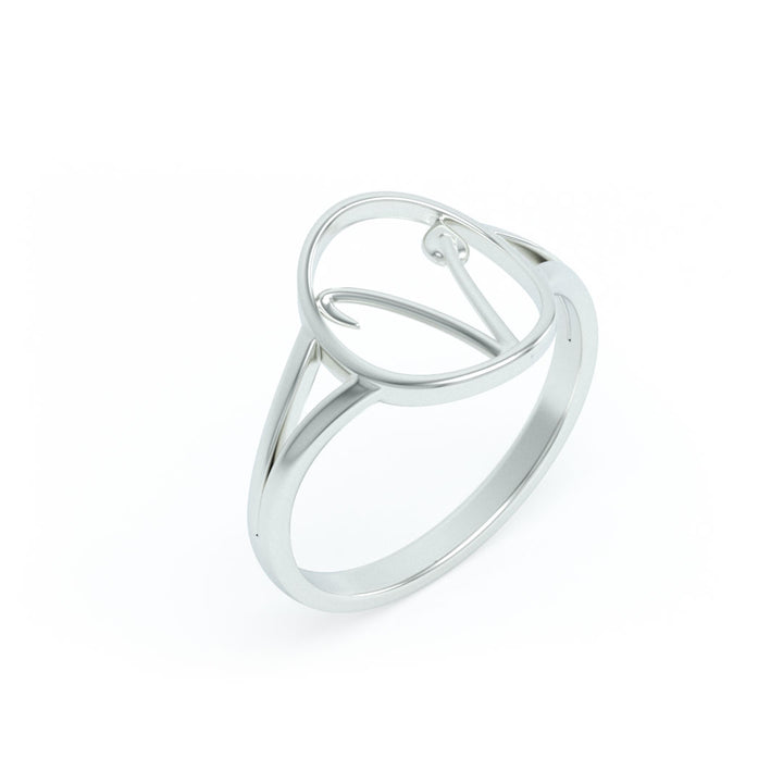 Vegan Symbol Ring