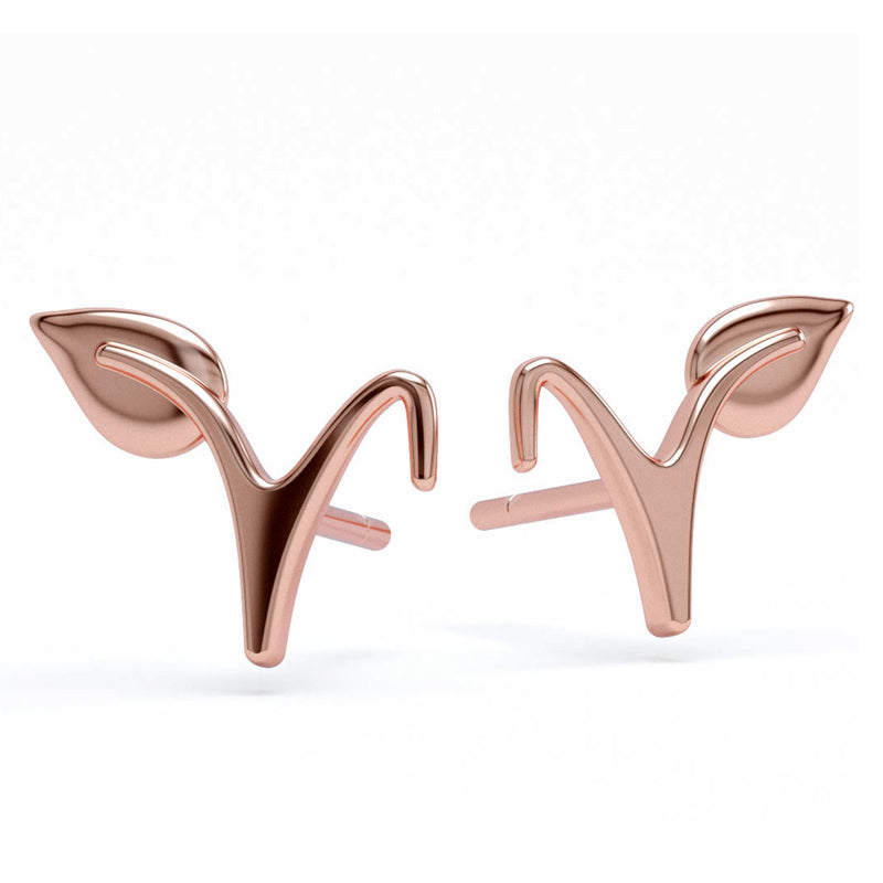 Vegan Stud Earrings